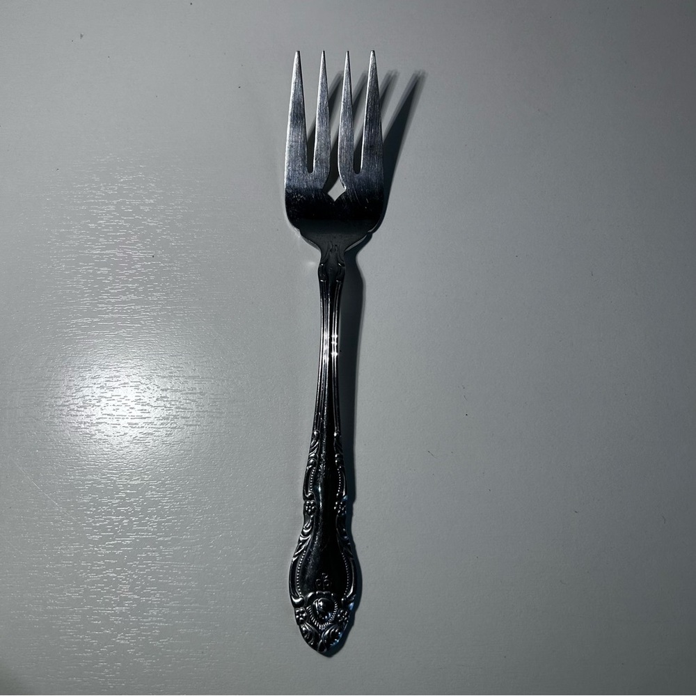 Northland CAROLINA Spoons Fork Korea Stainless Flatware Floral Rose